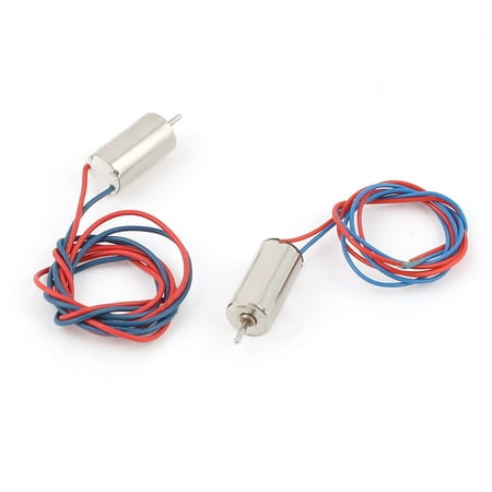 Exceed Rc Magnet Unique Bargains 2PCS RC Model DC1.5V-4.5V 44273RPM Tube Magnet Coreless Motor 6mmx12mm ()