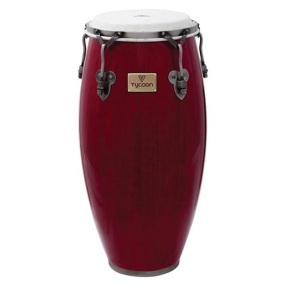Tycoon 10 in. Signature Classic Series Conga, Red