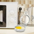 thumbnail image 5 of Microwave Egg Maker, a Healthy Breakfast Cooking Utensil by Chef Buddy- Kitchen Essentials, Easy to Make- Holds Up to Two Eggs and Cooks in 45 Seconds, 5 of 6