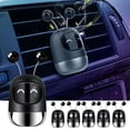 thumbnail image 2 of ¡Liquidación! Ambientador para coche con forma de robot - ABS y silicona, fragancia de 30 días, fácil de instalar en la rejilla de ventilación. ¡Perfecto para un interior fresco y cómodo!, 2 of 5