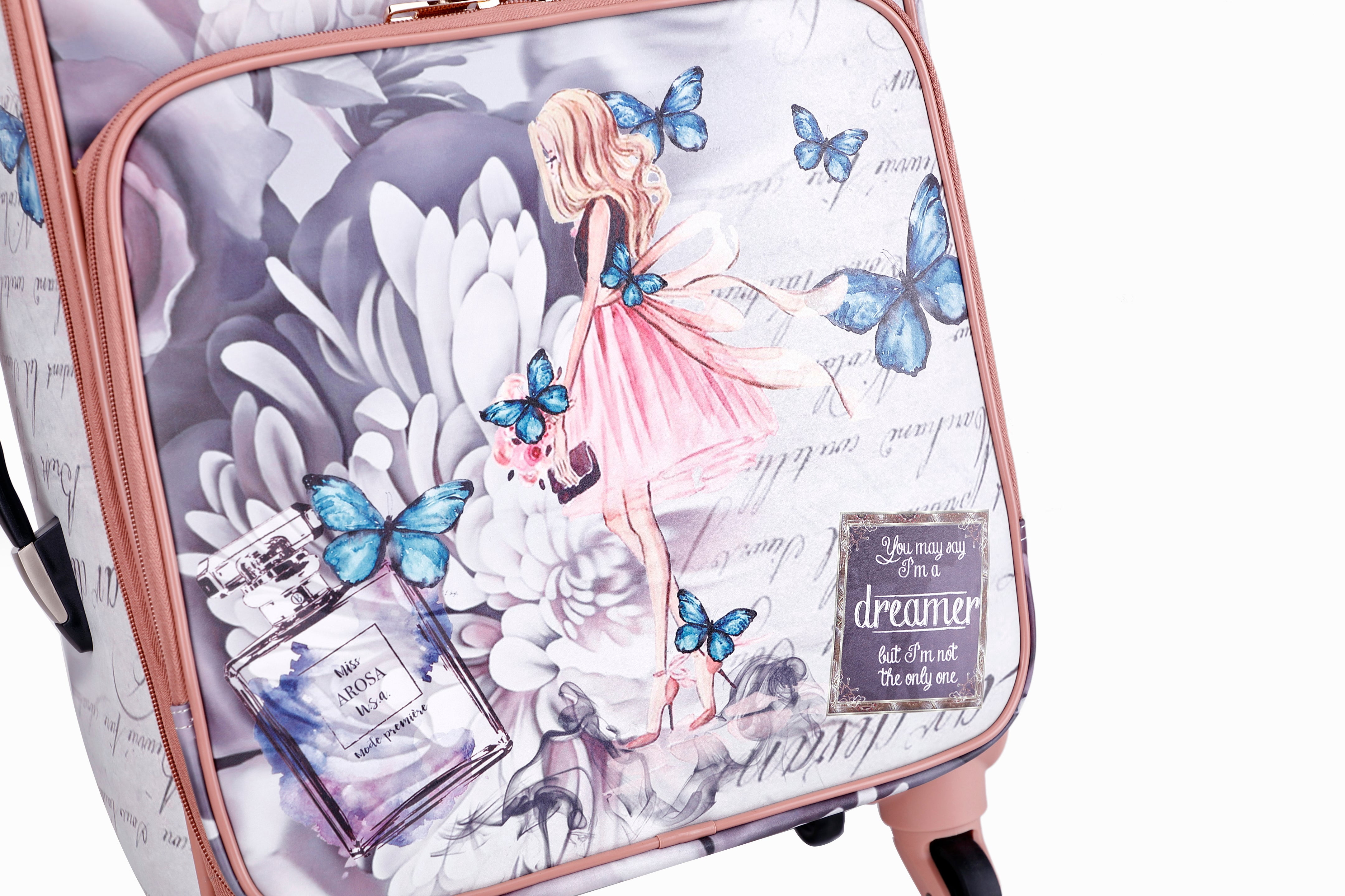 Dreamerz Carry-on Luggage Suitcase