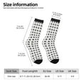 thumbnail image 5 of Yiaed Airplane Print Great elasticity Crew Socks Sports socks for Men and Women, 5 of 5
