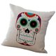 thumbnail image 3 of Funda de Cojín de para Funda de Almohada Sofá del Coche Casa ationation Cushion, 16.93x16.93Inches J shamjiam funda de cojín de almohada de cráneo, 3 of 6