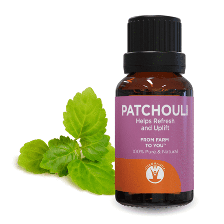 Guru Nanda Patchouli Essential Oil, 0.5 Oz (Best Essential Oils For Acne Treatment)