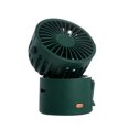 thumbnail image 4 of Ventilador eléctrico Mini ventilador colgante de cuello para exteriores Niveles de viento ajustables Dispositivo de enfriamiento de escritorio, Verde Noticed HA004138-04B, 4 of 6