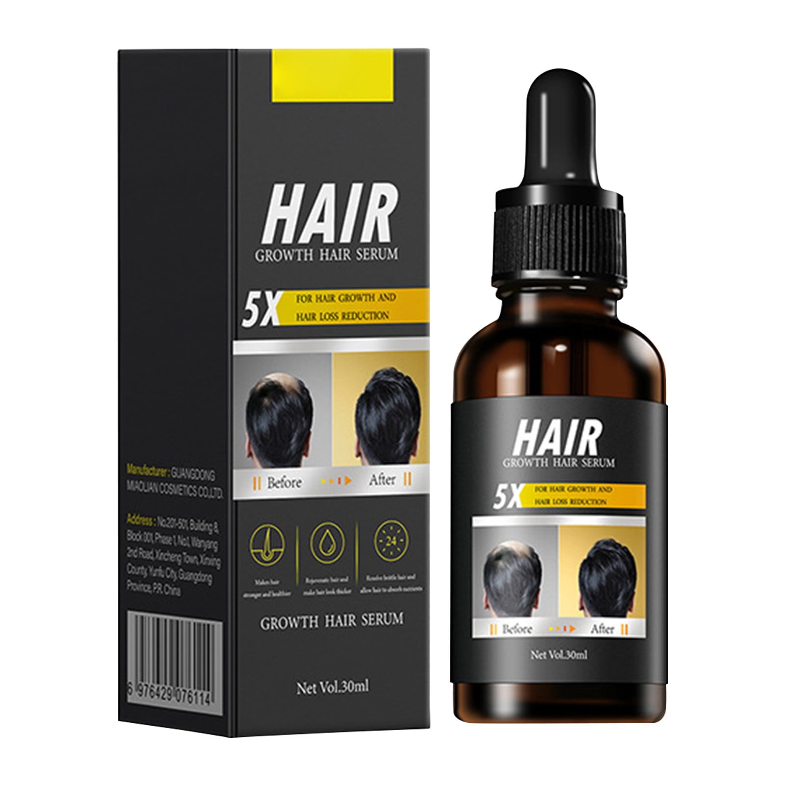 Sérum RED+ Anti-chute Cheveux Huile Croissance Naturelle 4fl Oz