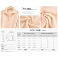 thumbnail image 6 of PRETTYGARDEN Women's Quarter Zip Pullover Oversized Sweaters Collared Neck, Long Balloon Sleeve, Jumper Tops, Soft Cozy Knit, Ribbed Hem, Loose Fit, Fall Outfits, Winter Fashion Clothing, 6 of 9