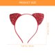 thumbnail image 2 of CRILSTYLEO 6Ud Diademas Para Con Orejas De Y Lentejuelas Adorable Para Fiestas Y, 2 of 4