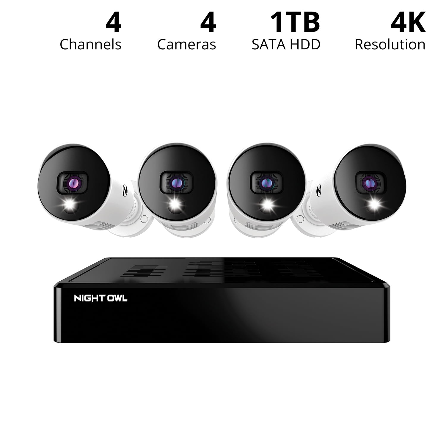 Night Owl Cameras, Wired, 4K UHD