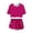 292Hot Pink691, variant on MEZZALL Child Breathable Boys Girls Dinosaur Print Outfit Sets Summer Lightweight Cozy Kids Short Sleeve T-Shirts With Shorts Everyday Wear O-Neck Leisure Daily Clothing Sets