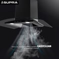 thumbnail image 4 of Campana de Pared Supra con Cristal Curvo de 76cm, 4 of 10