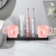 thumbnail image 1 of CaiYueKe Kids Toothbrush Holder Cup - Non Slip Anti-Spill Rinsing Cup with Animal Design, Durable Plastic Bathroom Sink Organizer for Children's Daily Use and Home Decor, 1 of 7