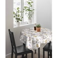 thumbnail image 4 of Happy Easter Suqare Tablecloth - 60 x 60 Inch, Spring Bunny Chickens Lambs Easter Eggs Waterproof & StainResistant Tablecloth, Washable Oil-proof Table Cover for Dining/Party/Wedding/Camping/Buffet, 4 of 9