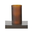 thumbnail image 3 of Meyda Tiffany 114025 3" W X 6" H Cylinder Frosted Amber Replacement Shade - Amber Satin, 3 of 3