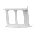thumbnail image 3 of Soporte de montaje doble para SSD, bandeja para disco duro de 2,5", bahía de montaje metálica resistente, soporte para HDD con tornillos, 3 of 8