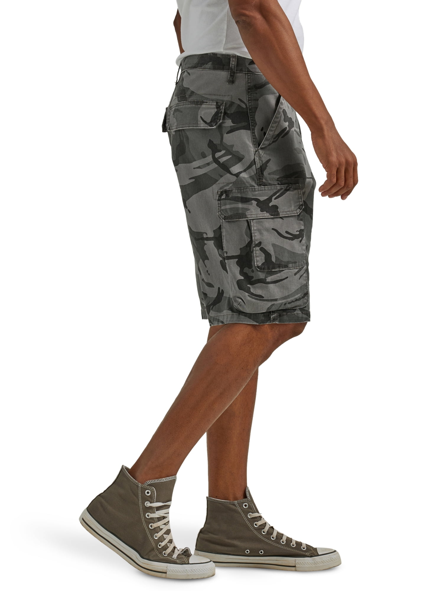 Wrangler Men's and Big Men's Multi-Pocket Cargo Short with Stretch, Sizes 30-50