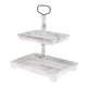 thumbnail image 2 of Bandeja Escalonada de Madera con Soporte Resistente Plato de Frutas Exhibidor de Postres y Accesorios para Mesa Adecuado para Reuniones Decoración de Rectángulo, 2 of 8