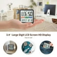 thumbnail image 6 of VOCOO Digital Hygrometer and Thermometer with Accurate Temperature and Humidity Sensor for Indoor Air Quality, 6 of 8