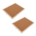 thumbnail image 1 of Decorative Hanging Pin Board, Non Deform Recyclable Cork Boards Versatile  for Notice, 1 of 7