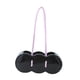 thumbnail image 4 of Jarrón de cerámica con forma de bolso, arreglo floral, bolso, florero, florero Negro, 4 of 9
