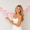 thumbnail image 4 of AUNVITO Bow Wreath Banner Garland with 8 Bows for Birthday Party Bridal Shower Wedding Bridal Decor and Celebration Backdrop Hanging Decoration, 4 of 9
