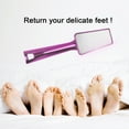 thumbnail image 1 of SuoKom Double Sided Foot File Pedicure File, Removal of Damaged and Hard Skin, Nano Glass Foot File Pedicure File, Travel Use, Portable Handheld Foot Scraper, 1 of 9