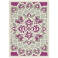 thumbnail image 2 of SAFAVIEH Bellagio Zoja Floral Wool Area Rug, Gray/Ivory, 2' x 3', 2 of 11