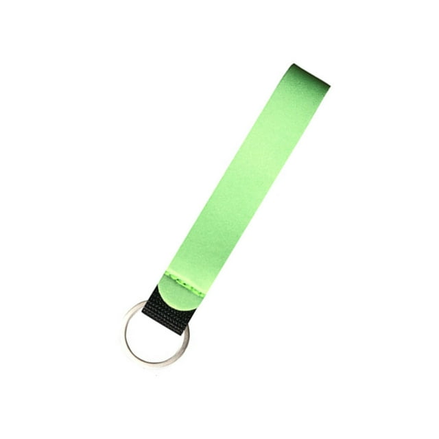 keepw Key Chain Premium Material Chic for Flip Caps Reusable Wristlet Bottle Holder Assorted Colors Different Styles Holders Straw Yellow KH Light Green YS
