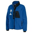 thumbnail image 2 of Women's WEAR by Erin Andrews Royal Indianapolis Colts Polar Fleece Raglan Full-Snap Jacket, 2 of 3