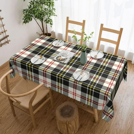 

Christmas Tablecloth Rectangle Snowflake Tablecloth Snowflake Printed Table Cover Christmas Decorations Snowflake Table Cloth Washable Table Cloths for Dinner Xmas Decor (Red 60 x 84 Inch)