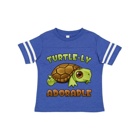 

Inktastic Turtle-ly Adorable Cute Turtle Gift Toddler Boy or Toddler Girl T-Shirt