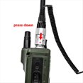 thumbnail image 2 of Micrófono de Mano con Altavoz y Radio de 6 Pines H-250 para PRC-152 y PRC-148, 2 of 6
