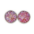 thumbnail image 3 of Minnieouse Pendientes Gotas para los oídos de acero inoxidable Galvanoplastia fina Superficie lisa Ligero Pendientes Magnífico regalo para boda Ropa, zapatos y accesorios Miscelánea Rosa roja Minnieouse AP009493-04B, 3 of 6
