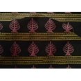 thumbnail image 4 of oneOone Cotton Silk Fabric Chevron & Tree Block Printed Craft Fabric BTY 42 Inch Wide, 4 of 4