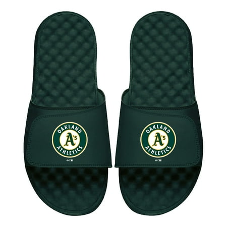 

Men s ISlide Dark Green Oakland Athletics Primary Logo Slide Sandals