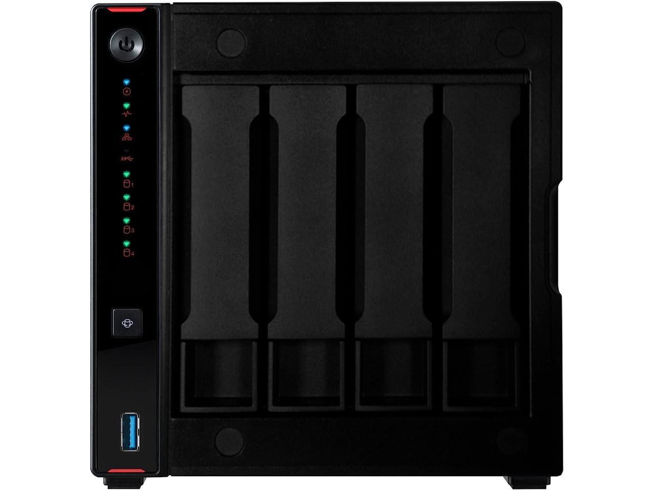 Asustor Nimbustor 4 Gen2  AS5404T 4 Bay NAS, Quad-Core 2.0GHz CPU, Dual 2.5GbE Ports, 4GB DDR4, Four M.2 SSD Slots (Diskless)