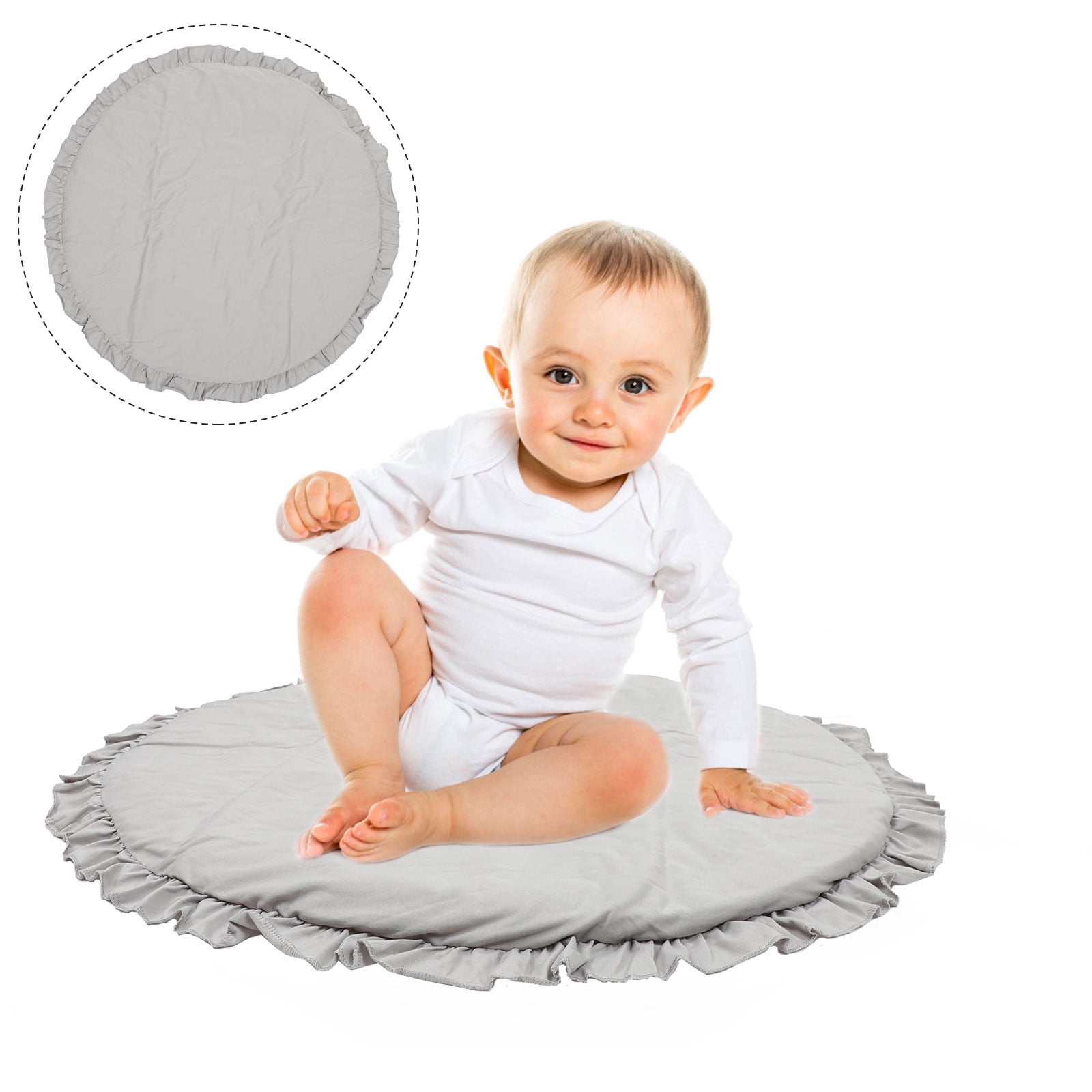 LEORX 1Pcs Infant Rug for Home Interior 39.30X39.30X1.97In