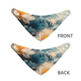 thumbnail image 3 of Rateoe Mountain Lotus Serenity Print Pet Scarf for Dogs and Cats – Stylish Reflective Design, Breathable & Durable Pet Bandana with Quick-Release Buckle-Small, 3 of 5