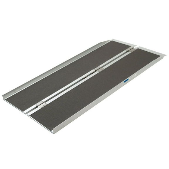 Silver Spring Mobility and Utility Ramp, 5 Foot Single Fold with Grit Surface