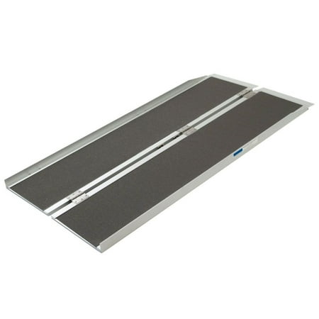 Silver Spring Mobility and Utility Ramp, 5 Foot Single Fold with Grit Surface
