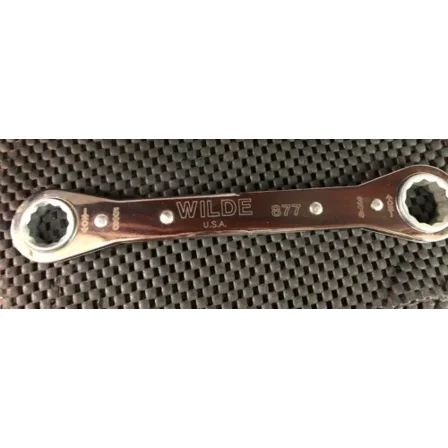 Wilde #877 Ratcheting Box Wrench 5/8 X 3/4