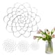 thumbnail image 4 of Jarrón De Flores Soporte metálico para arreglos florales,juego de 3 piezas con rejilla de hierro para jarrones (dorado,15 cm). Rkxzt, 4 of 8
