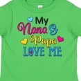 thumbnail image 4 of Inktastic My Nana and Papa Love Me with Hearts Boys or Girls Toddler T-Shirt, 4 of 5