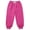 Hot Pink, variant on KIDDORY Toddler Girls Sweatpants Cotton Jogger Pants with Stretch Waist and Pockets for Daywear Outdoor Play 2T-12Y