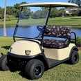 thumbnail image 2 of Yuyamidu American Flag Golf Cart Seat Cover Full Set of 2 Golf Theme Seat Bottom Cushion Back Rest Cover Portable Travel Sports Cart Seat Cushion Accessories, 4th of July, 2 of 7