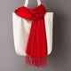 thumbnail image 2 of Bufanda chal rojo para mujer, bufandas grandes cálidas de invierno, bufandas Pashmina, estola de boda, 2 of 4