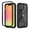 Black, variant on for iPhone 14 Two-Layer Structure Transparent Case, Rugged Clear PC Back & TPU Bumper [Not Yellowing Technology] Full Body Protective Case for iPhone 14, Black