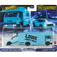 thumbnail image 7 of Hot Wheels Team Transport Truck & Race Car, Gift for Racing Collectors, 7 of 7