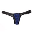 thumbnail image 3 of Vedolay Underpants For Men Cotton Men's Panties Fashion Low Rise Colored Briefs Sports Underwears,Black XL, 3 of 5