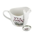 Garden 2Piece Sauce Jug and Ladle Set, 1 Pint Capacity, Cyclamen Motif